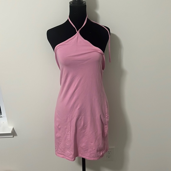 H&M | Dresses | Hm Pink Halter Dress | Poshmark